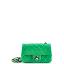 Classic Single Flap Bag Quilted Lambskin Mini