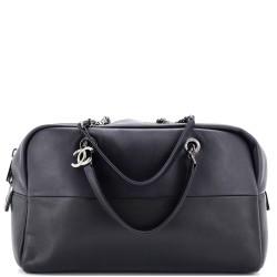 Duo Bowling Bag Leather Medium