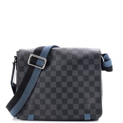 District NM Messenger Bag Damier Graphite PM