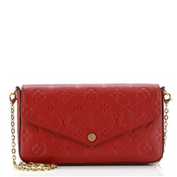 Felicie Pochette Monogram Empreinte Leather