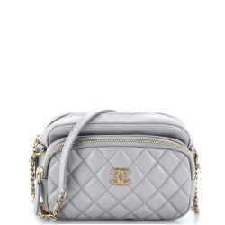 Day Trips Camera Case Bag Quilted Calfskin