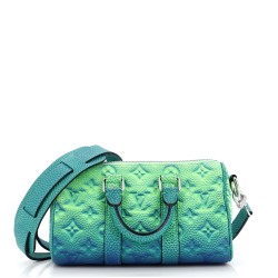 Keepall Bandouliere Bag Limited Edition Illusion Monogram Taurillon Leather XS