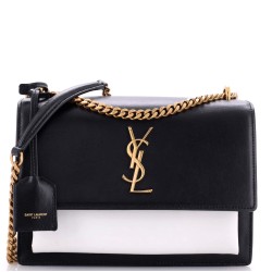 Sunset Crossbody Bag Leather Medium