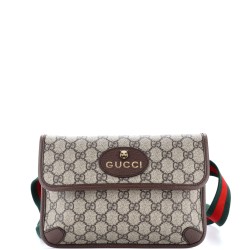 Neo Vintage Flap Belt Bag GG Coated Canvas