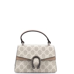 Dionysus Convertible Top Handle Bag GG Coated Canvas Mini
