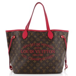 Neverfull Tote Limited Edition Ikat Monogram Canvas MM