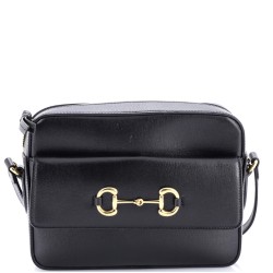 Horsebit 1955 Flap Pocket Camera Bag Leather Small