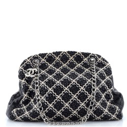 Just Mademoiselle Bag Woven Stitch Patent Large