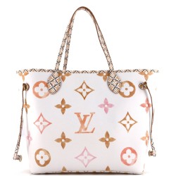 Neverfull NM Tote By The Pool Monogram Watercolor Giant MM