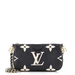 Multi Pochette Accessoires Pouch Bicolor Monogram Empreinte Giant Small