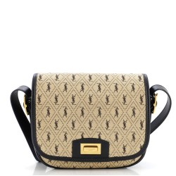 Top Flap Satchel Monogram All Over Canvas and Leather Small