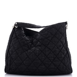 Marais Hobo Quilted Coated Canvas