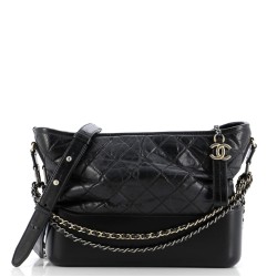 Gabrielle Hobo Quilted Aged Calfskin Medium