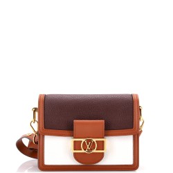 Dauphine Shoulder Bag Taurillon Leather Mini