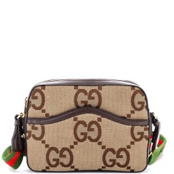 Messenger Bag Jumbo GG Canvas
