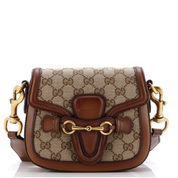 Lady Web Shoulder Bag GG Canvas Small