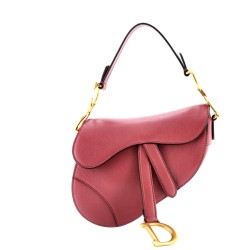 Saddle Handbag Leather Mini