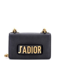 J'Adior Flap Bag Leather Mini