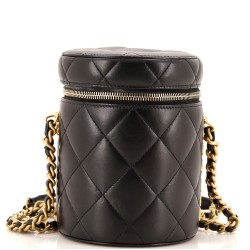 Side Note Vanity Case Quilted Lambskin Small