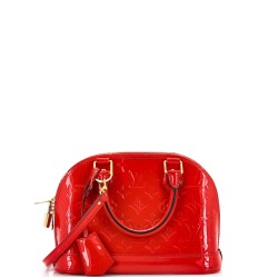 Alma Handbag Monogram Vernis BB