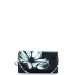 Lady Dior Wallet on Chain Printed Leather