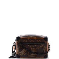 Nigo Soft Trunk Bag Limited Edition Giant Damier and Monogram Canvas Mini