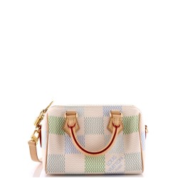 Speedy Bandouliere Bag Limited Edition Damierlicious Giant 20