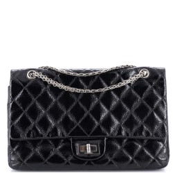 Reissue 2.55 Flap Bag Quilted Patent Caviar 226