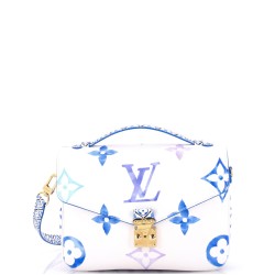 Pochette Metis By The Pool Monogram Watercolor Giant MM