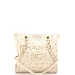 North South Deauville Tote Boucle Small