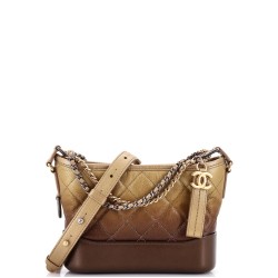 Gabrielle Hobo Quilted Ombre Calfskin Small