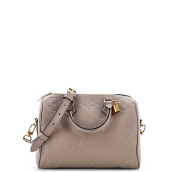 Speedy Bandouliere Bag Monogram Empreinte Giant 25
