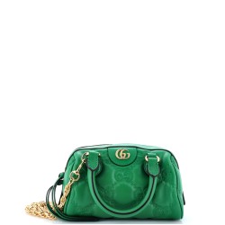 Ophidia Convertible Boston Top Handle Bag GG Matelasse Leather Mini