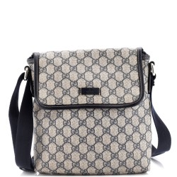 Flap Messenger GG Coated Canvas Small