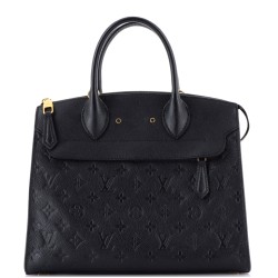 Pont Neuf Handbag Monogram Empreinte Leather MM