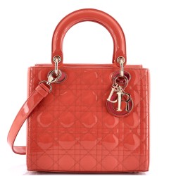 Lady Dior NM Bag Cannage Quilt Patent Medium