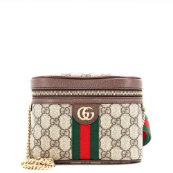 Ophidia Chain Belt Bag GG Coated Canvas Small