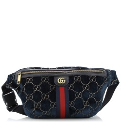 Ophidia Zip Belt Bag GG Velvet