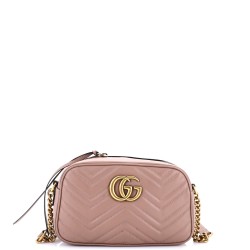GG Marmont Shoulder Bag Matelasse Leather Small