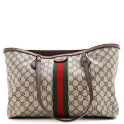 Ophidia Shopping Tote GG Coated Canvas Medium