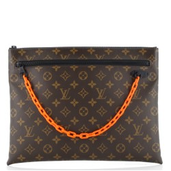 Solar Ray A4 Pouch Monogram Canvas