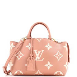 Petit Palais Handbag Bicolor Monogram Empreinte Giant