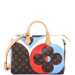 Speedy Bandouliere Bag Limited Edition Game On Monogram Canvas 30