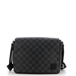 District NM Messenger Bag Damier Graphite PM