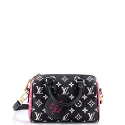 Speedy Bandouliere Bag Spring in the City Monogram Empreinte Leather 20