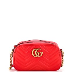 GG Marmont Shoulder Bag Matelasse Leather Small
