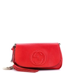 Soho Chain Crossbody Bag Leather Medium