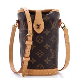 Fold Me Pouch Monogram Canvas