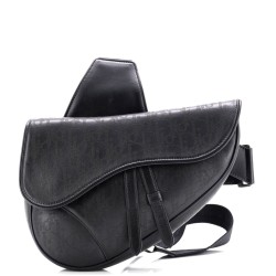 Saddle Crossbody Bag Oblique Galaxy Leather