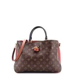 Millefeuille Handbag Monogram Canvas and Leather